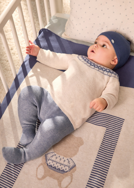 Conjunto polaina tricot para bebé MAYORAL ref. 2509-041 winter