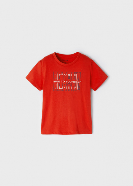 Camiseta manga corta TRUE niño rojo MAYORAL ref. 170-042