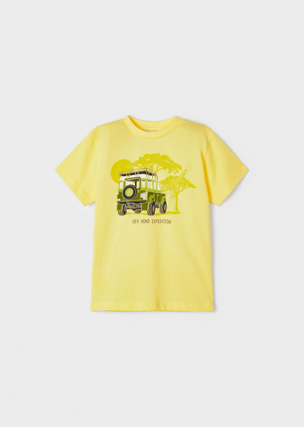 Camiseta manga corta "off road" para niño MAYORAL ref. 3009-035 piña